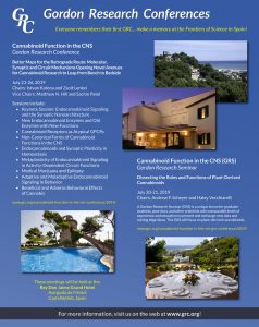 Cannabinoid Gordon Conference 2019 July Symposium flyer